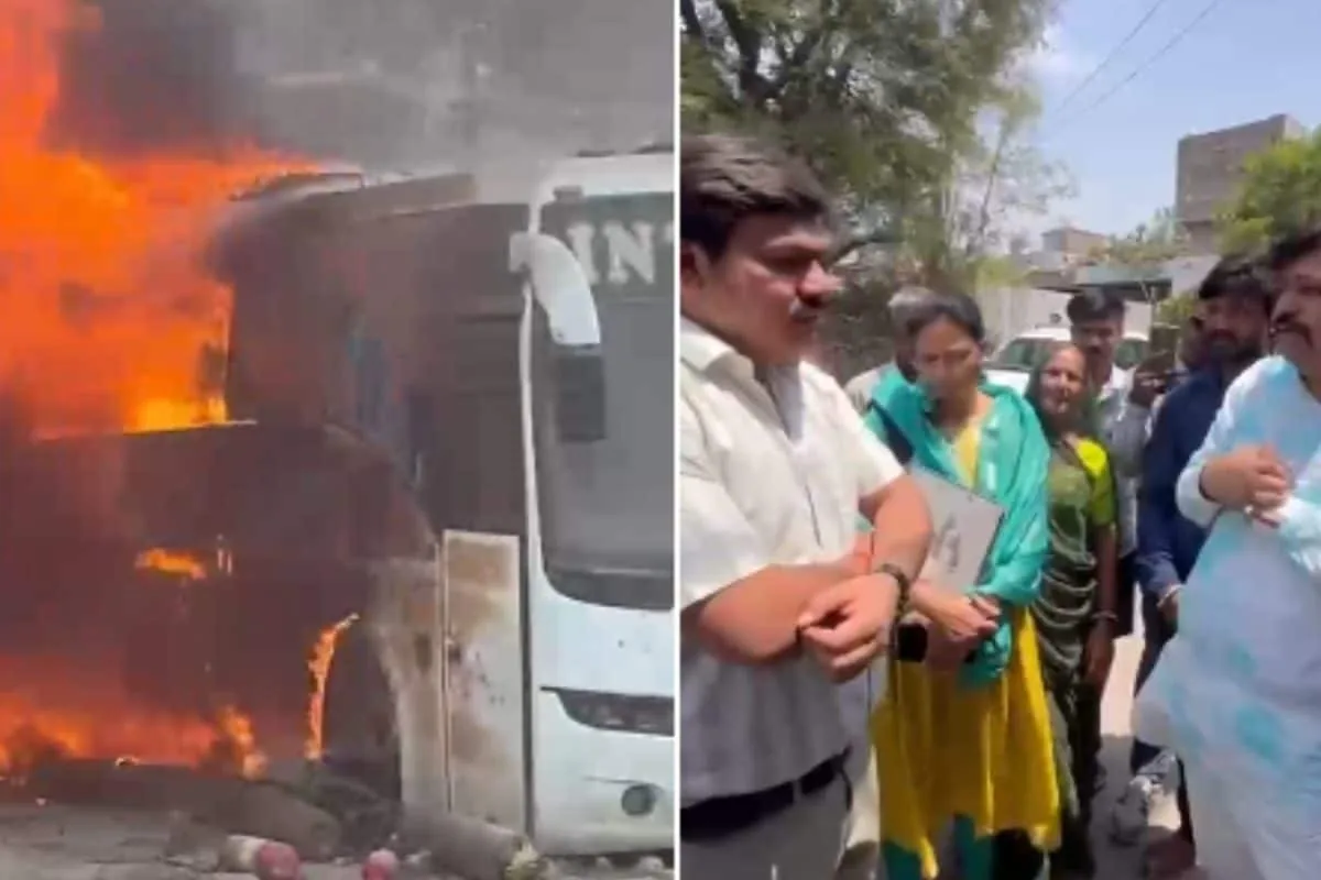 दो बार आगजनी, फिर भी दहशत में रहवासी, इंदौर में बसों की पार्किंग में फायर सेफ्टी का नहीं कोई इंतजाम