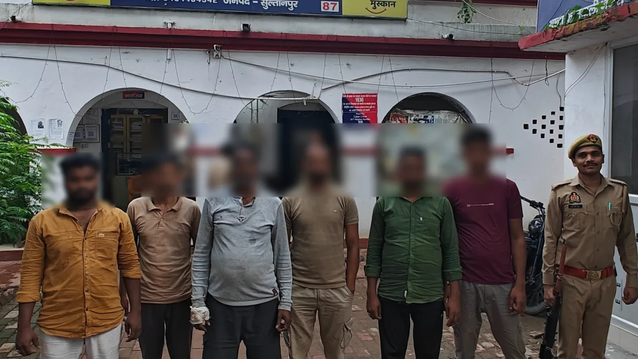 पुलिस के बिछाए जाल में फंसे छह वांछित आरोपितों को किया गिरफ्तार